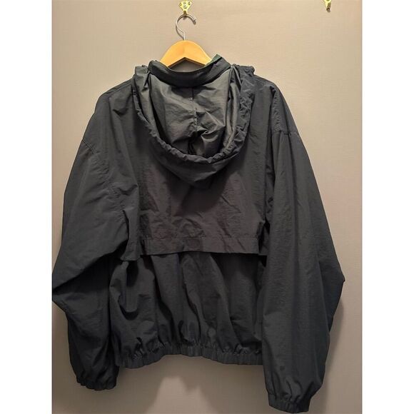 Greg Norman Men's Navy Windbreaker Jacket Size L Lightweight Hooded - Picture 5 of 8